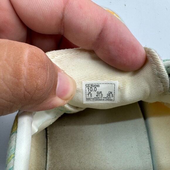 Women’s Vans‎ Ward Psychedelic Tie Dye Skate Casual Low top Sneakers Size W -10 - Picture 9 of 9